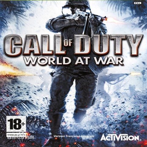 包邮 使命召唤5 战争世界 中文版 pc电脑单机游戏光盘 光碟 cod