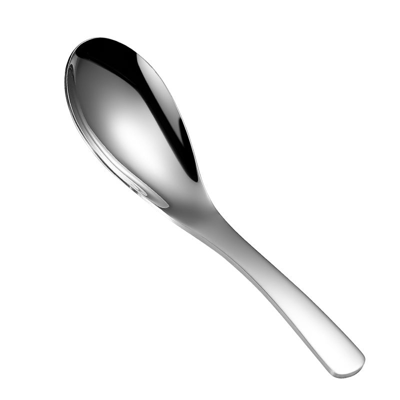 Spoon 304 stainless steel creative household children adult cute large spoon stainless steel 304 solid spoon