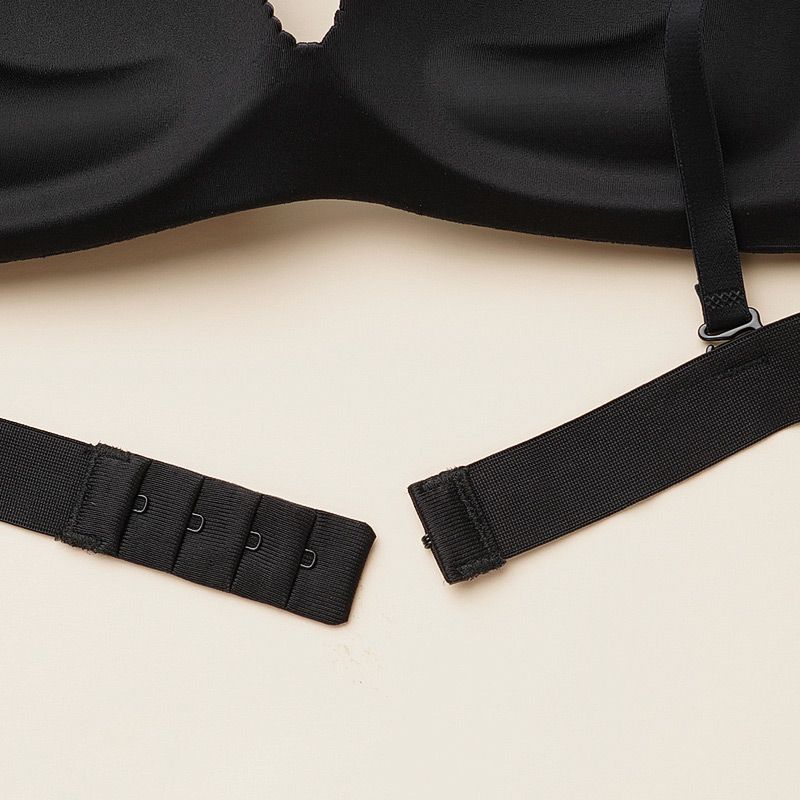 Ai Shuke 2-pack seamless underwear women's thin cup beautiful back bra without steel ring sexy cross thin shoulder strap bra