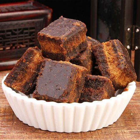 广西红糖姜茶驱寒暧宫甘蔗糖老红糖块正宗古法土法手工姜糖块黑糖
