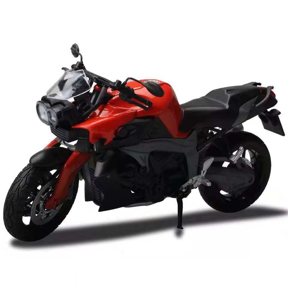 mz/美致 寶馬k1300r 1:12靜態車模兒童玩具摩托車汽車擺件模型