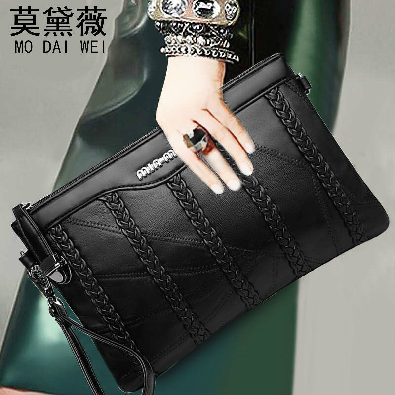 Sheepskin texture 2020 new fashion bag for women new hand bag shoulder bag for the elderly with Leather Messenger Bag