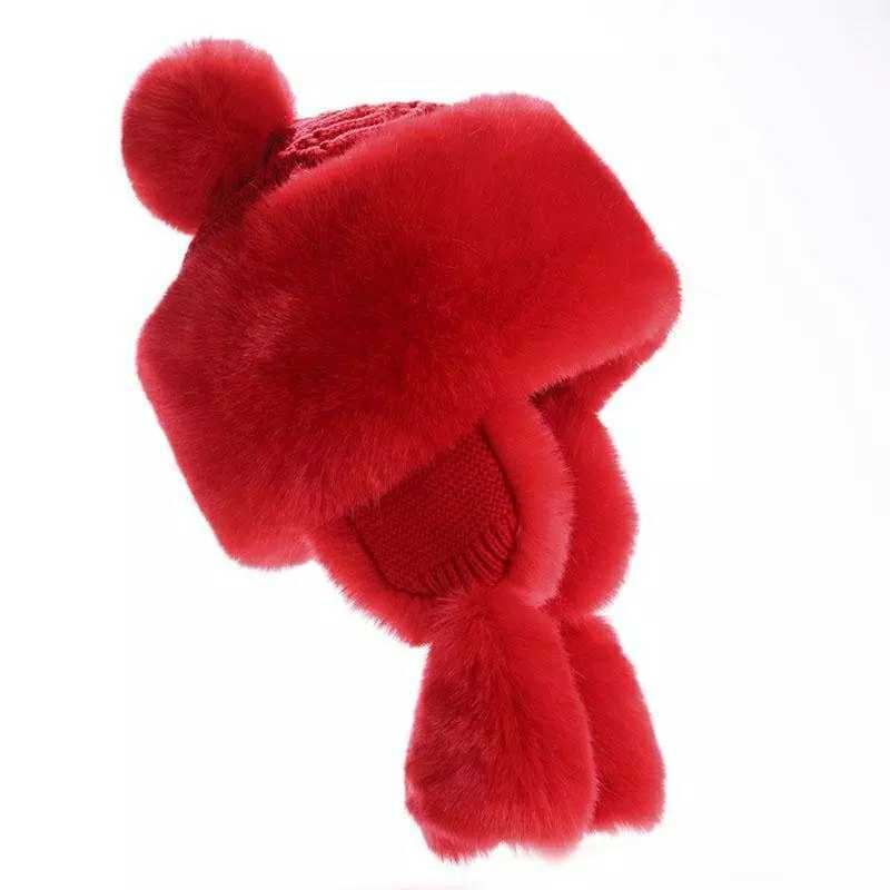 Güzel, pratik, rahat, peluş, sonbahar ve kış soğuklarına dayanıklı şapka,_voghion.com