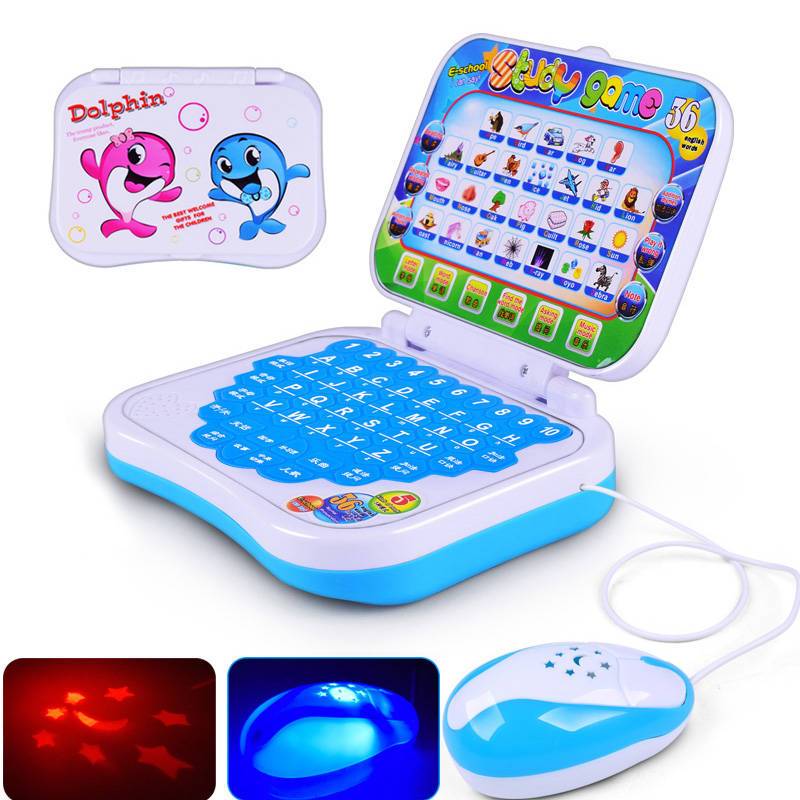 宝宝早教学习0-3岁婴儿1-2幼儿儿童音乐智能电脑故事机玩具带鼠标