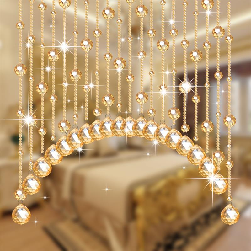 Buy Crystal Bead Curtain Door Curtain Hanging Curtain Bedroom