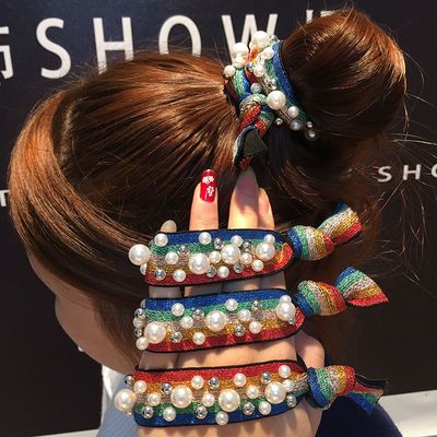 韩国女星发型发饰