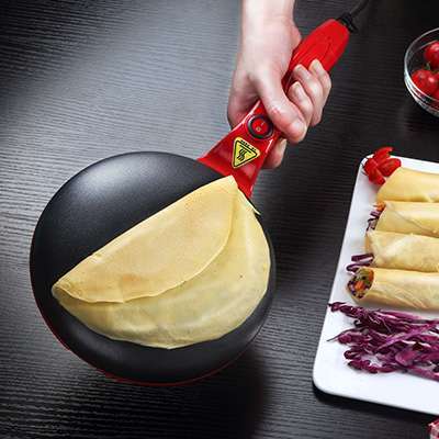 志高薄饼机家用春卷皮春饼博饼机烙饼神器电饼铛饼档全自动煎饼锅