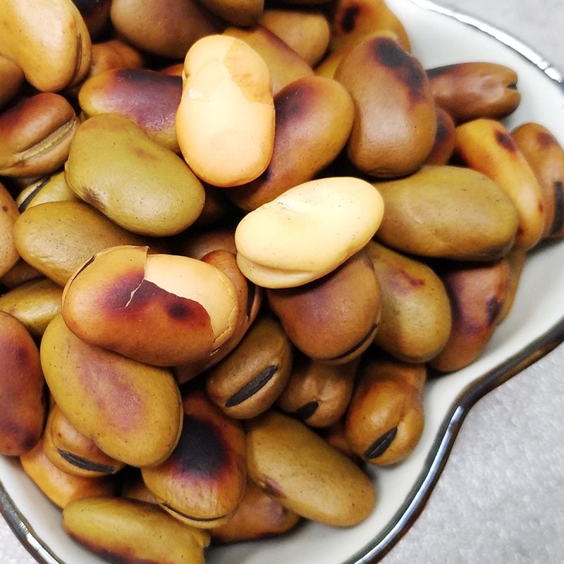 铁胡豆468g*4包 1包柴火铁锅手工沙炒蚕豆特硬佛豆零时小时候味道