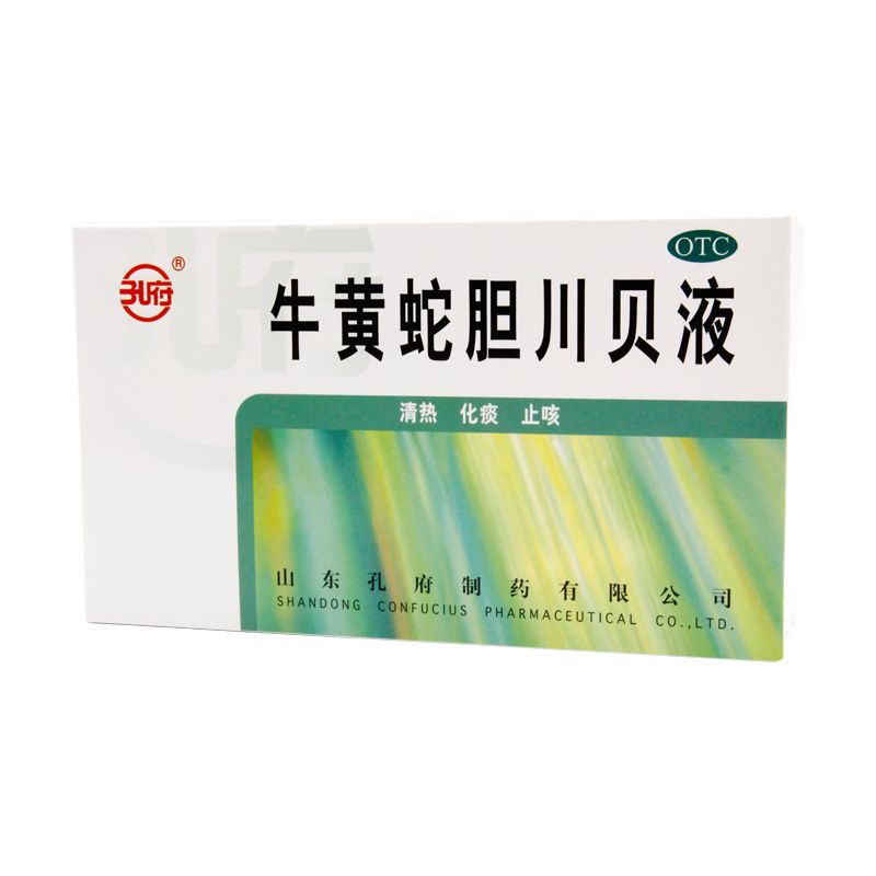 孔府牛黃蛇膽川貝液6支熱痰 燥痰咳嗽咳嗽 痰黃 乾咳 咳痰不爽