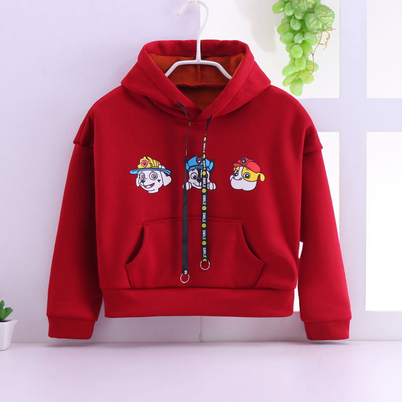 Children's sweater baby clothes long sleeve Hoodie spring and autumn winter men's and women's clothing plush thick 2018 NEW