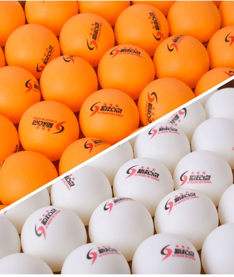 乒乓球包邮60只桶装三星球新材料40+高弹力业余训练比赛专用球