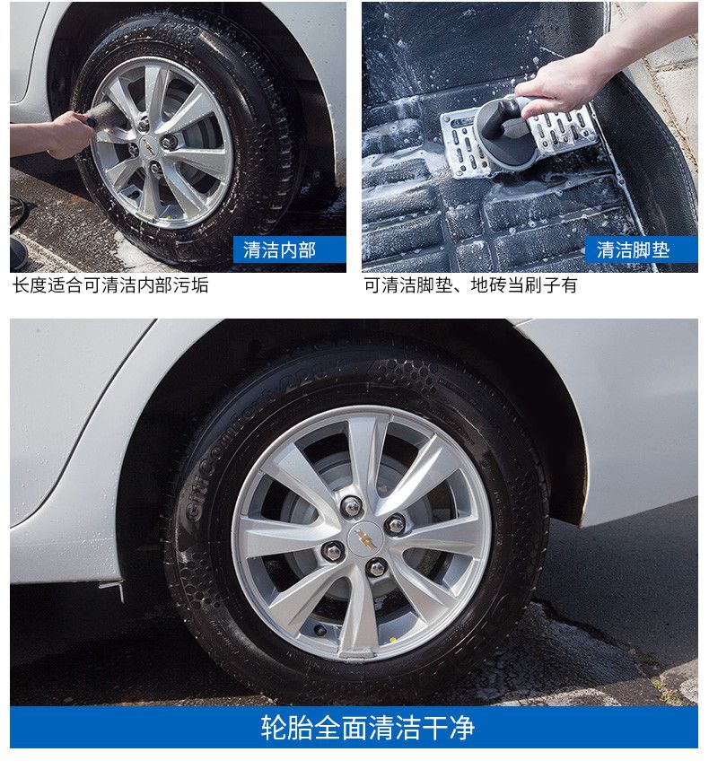 汽车轮胎刷轮毂刷洗车刷轮胎刷家用清洗车轮专用软毛钢圈刷子