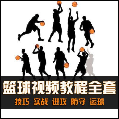 篮球视频教程大全入门篮球教学训练课程自学五虎打篮球技巧街球