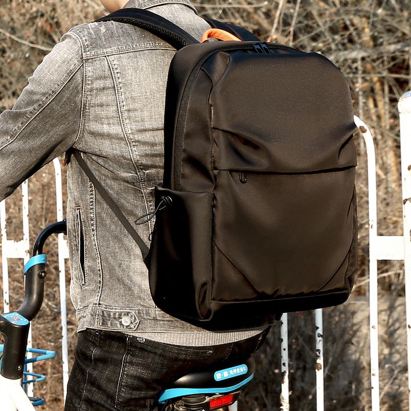 木格袋鼠男士双肩包大容量商务休闲电脑背包旅行简约学生潮流书包