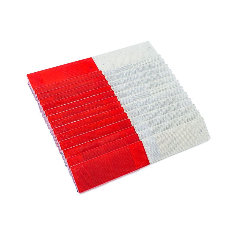 反射器货车反光贴车身反光标识反光块塑料反光板回复反射器反光片