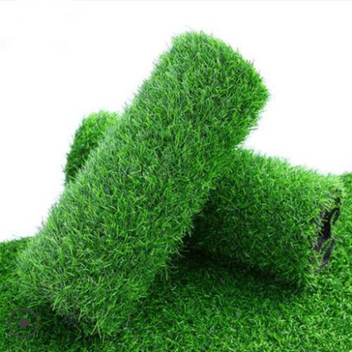 仿真草坪垫子绿色假草人造草皮户外室内装饰人工塑料幼儿园假地毯_双