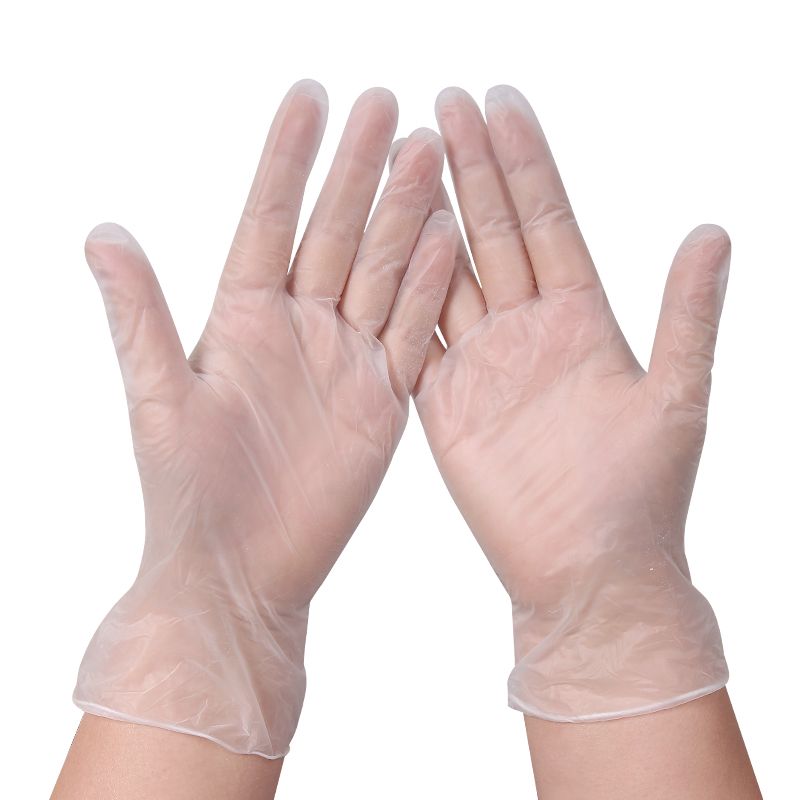 一次性pvc手套透明食品餐饮烘焙乳胶橡胶牙科手术防静电美容手套