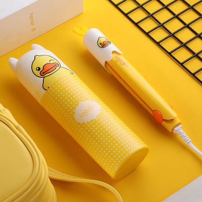 韩国学生小型夹板女拉直发神器懒人直卷不伤发内扣刘海卷发棒