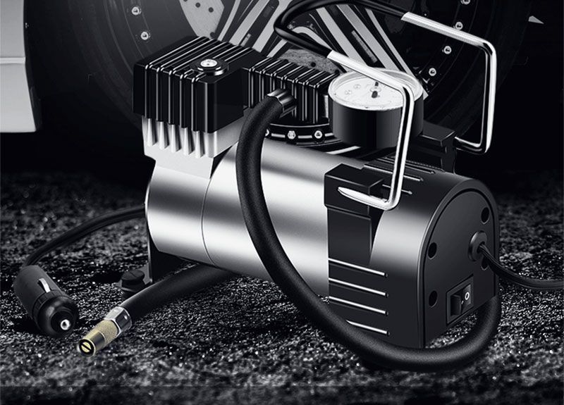 汽车车载轮胎充气泵快速便携小轿车车胎高压打气泵小型电动打气机G