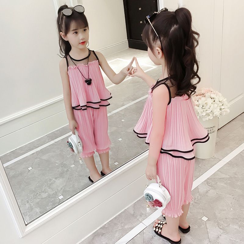 Two pieces of Korean children's fashion suit