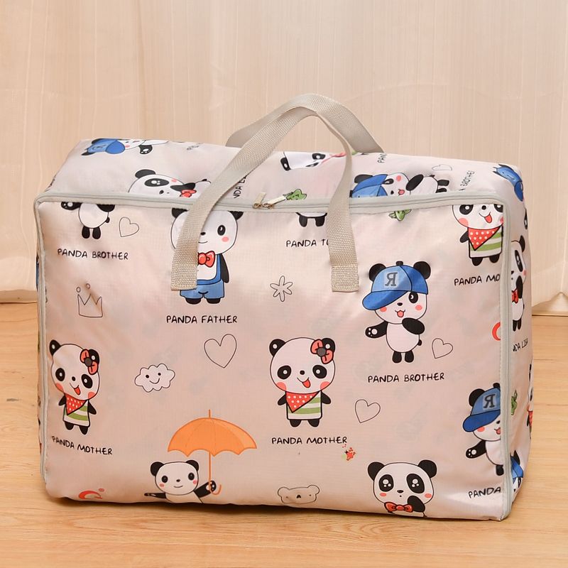 Quilt storage bag moving packing bag moistureproof water extra large Oxford cloth bag packing bag