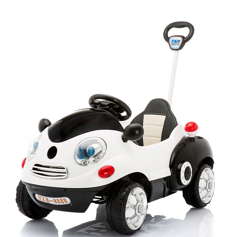 儿童遥控车可坐人卡通车儿童摇摆汽车四轮遥控1-5岁儿童电动4轮车