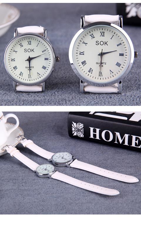 Minimalist Quartz Watch With Leather Strap For Men And Women_voghion.com
