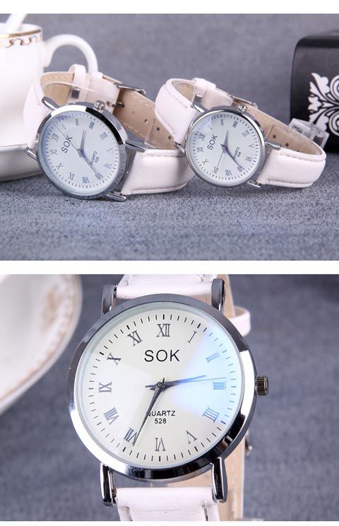 Minimalist Quartz Watch With Leather Strap For Men And Women_voghion.com