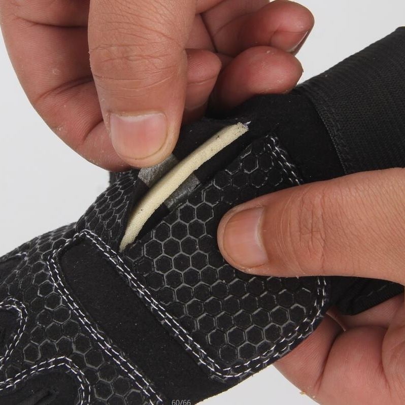 Fitness Men Half Finger Thin Breathable Dumbbell Equipment Horizontal Bar Non-Slip Wear-Resistant Wrist Support Women_voghion.com