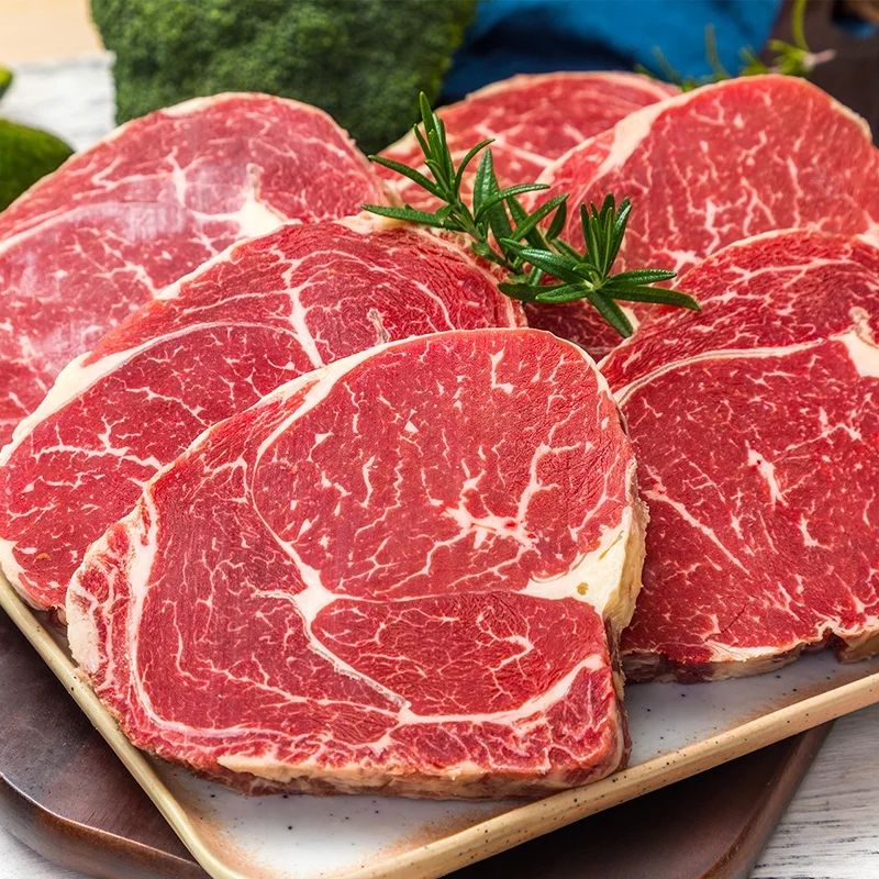 【澳大利亚进口】新鲜整切西冷牛排套餐】10份5份黑椒沙朗菲力儿童增