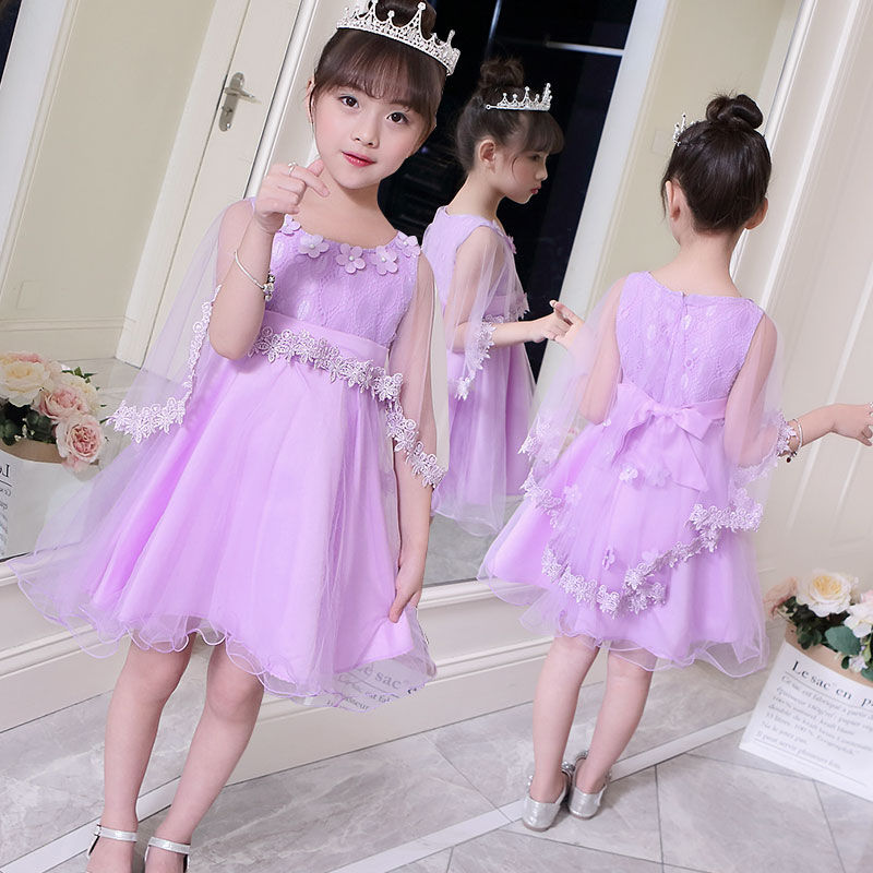女童夏装连衣裙2023新款儿童装夏季蓬蓬裙子韩版中大童洋气公主裙