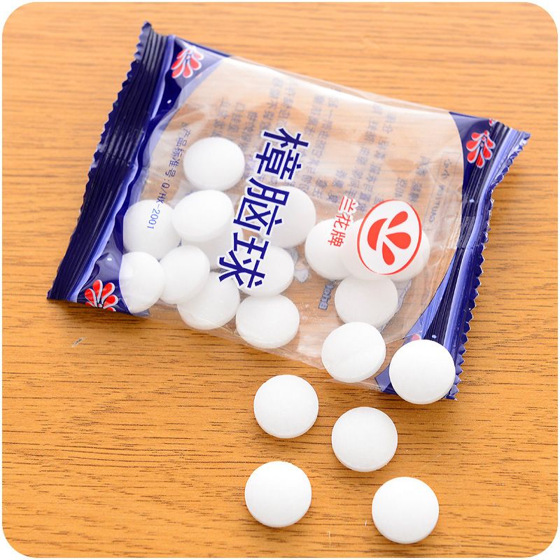 樟脑丸衣柜防霉防虫芳香去味家用防潮卫生球驱虫樟脑球批发