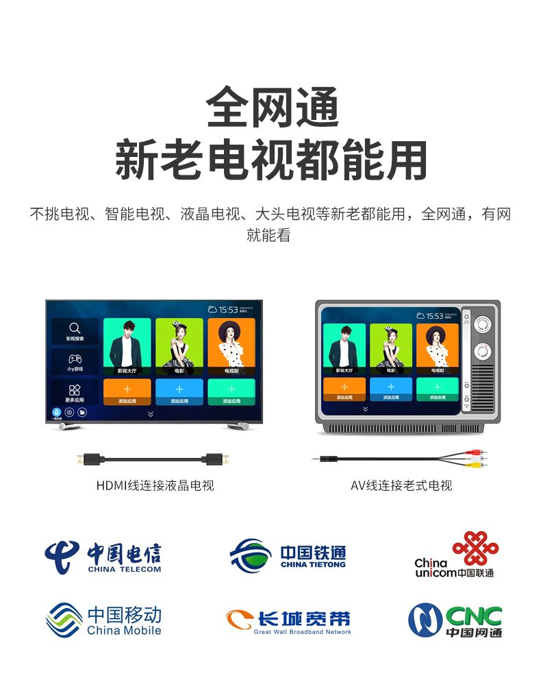 电视盒子全网通8核无线wifi网络机顶盒4k安卓语音家用直播盒gg