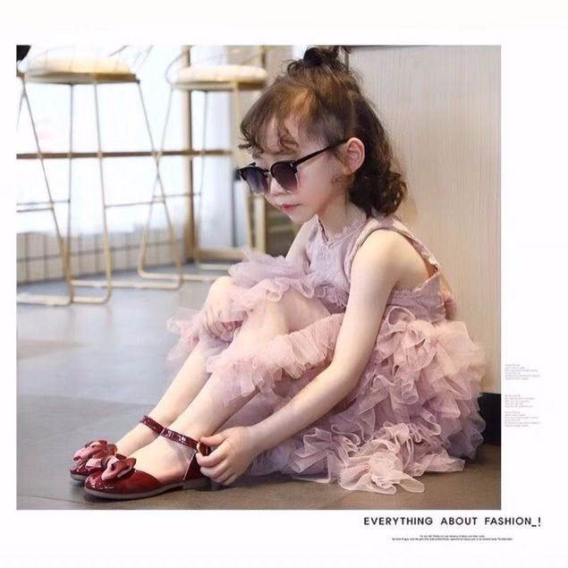 Summer and autumn 2020 girls' shoes shoes children's princess shoes middle school children's sandals student's shoes small girl's single shoes