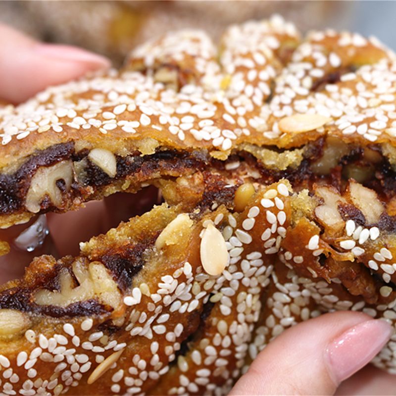 马蹄酥江阴特产核桃豆沙饼新鲜手工传统糕点早餐8片720g酥饼零食