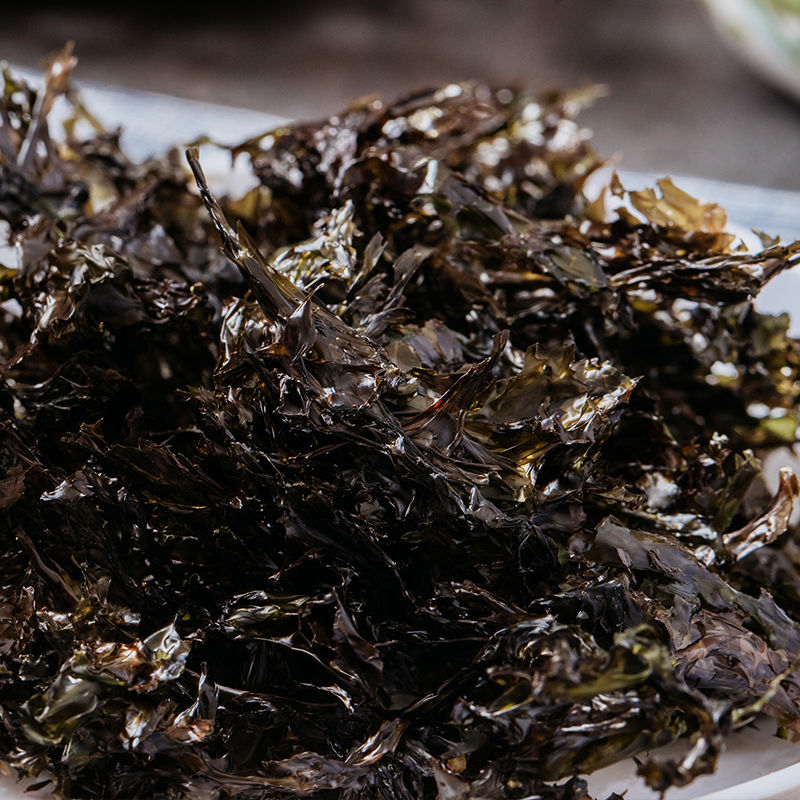75805-野生紫菜干货100克一斤散装紫菜海苔零食紫菜汤泡冲即食无沙免洗-详情图