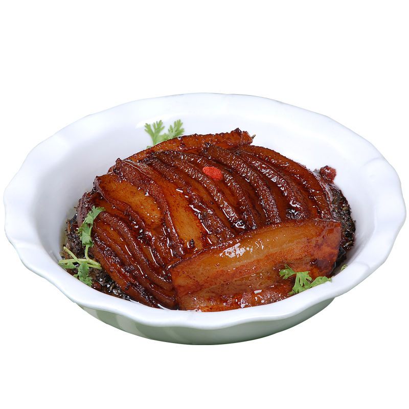 正宗的梅菜扣肉500g红烧肉虎皮熟食下酒菜即食酒店专用肘花300g