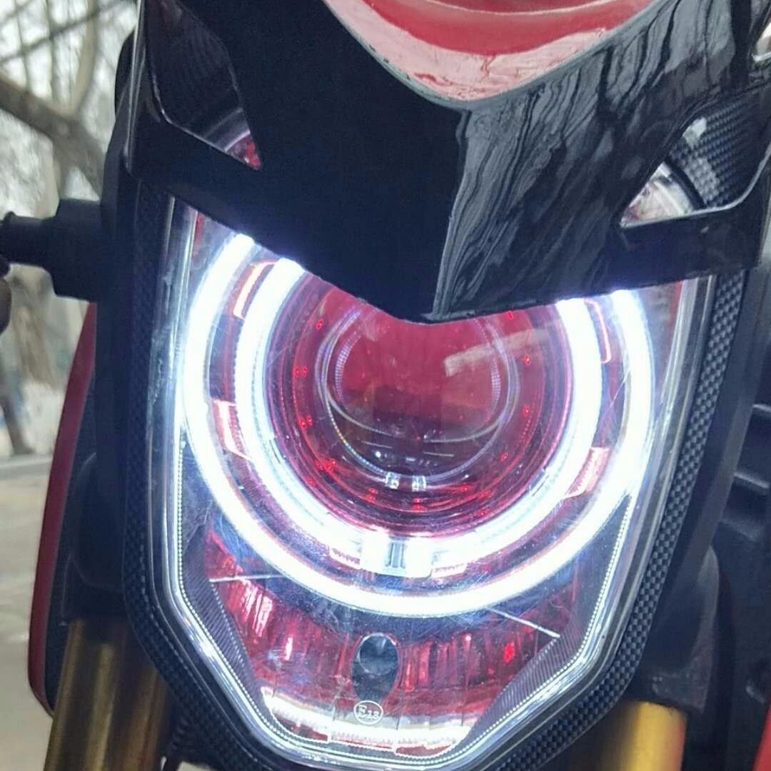 小猴子m3/m5大灯总成大公仔海拉q5透镜氙气大灯罩改装m5望江msx12