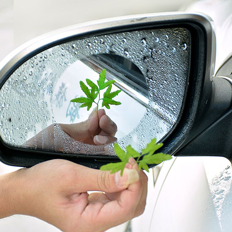 汽车后视镜防雨膜倒车镜防雾反光镜玻璃防水贴膜侧窗通用车载用品