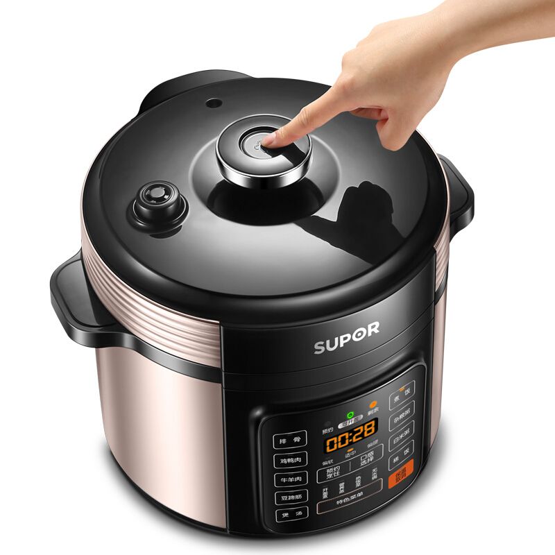 蘇泊爾美亞達專賣店 supor/蘇泊爾 sy-50yc8110e 電壓力鍋雙膽5l飯煲