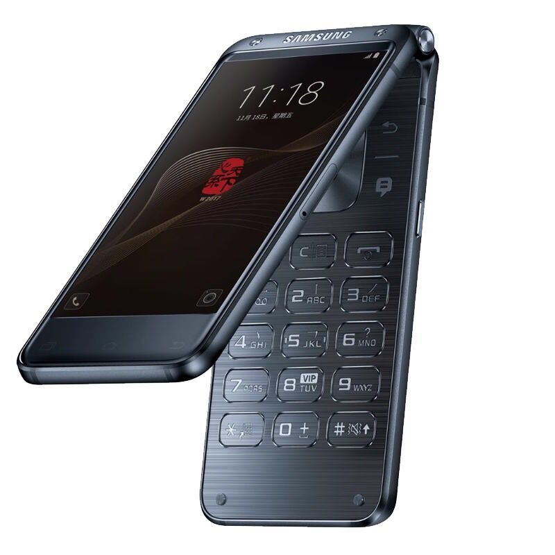 samsung/三星 w2017电信4g三网国行原装正品智能商务翻盖触屏手机