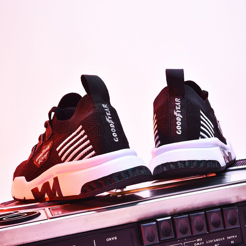 goodyear固特异运动鞋男鞋2019新款春夏季网面透气休闲鞋子跑步鞋