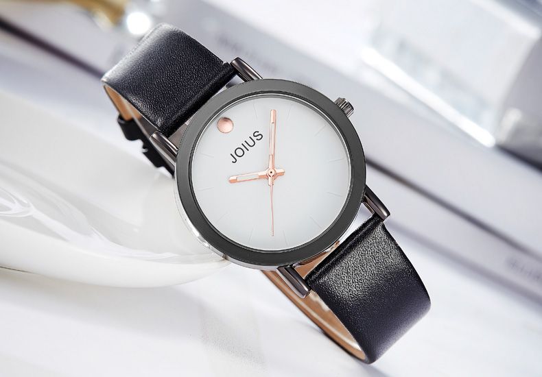 Montre Quartz Unisexe Style Coréen Avec Bracelet En Silicone_voghion.com