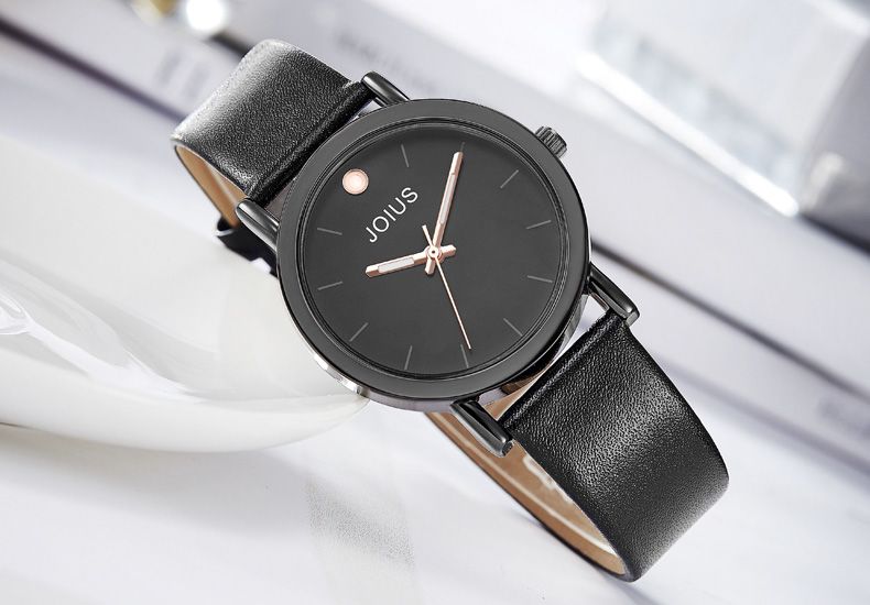 Montre Quartz Unisexe Style Coréen Avec Bracelet En Silicone_voghion.com
