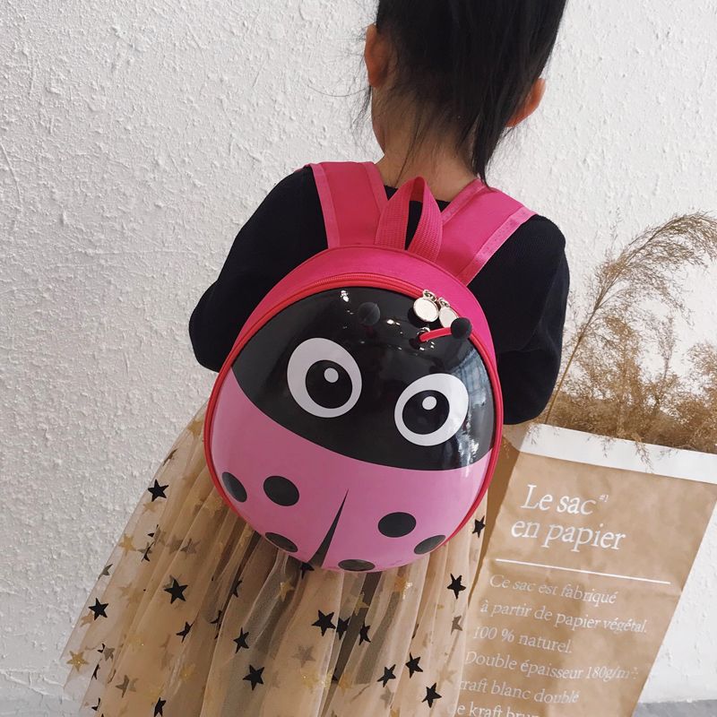 Peter Pan Schoolbag Kindergarten Children's Backpack Little Girls Boys Baby 1-6 Years Old Eggshell Backpack Ledi