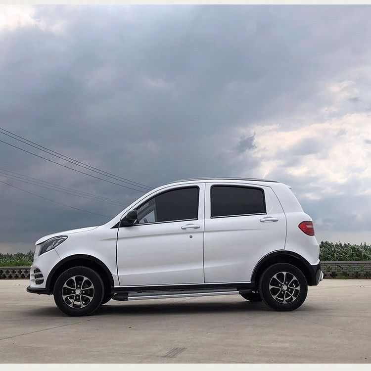 电动汽车成人四轮油电两用代步车铁壳越野款电瓶车电动轿车新能源