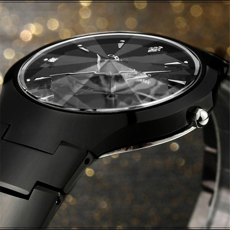 瑞士品牌全自动机械手表男士腕表商务防水钨钢色男女表情侣夜光表