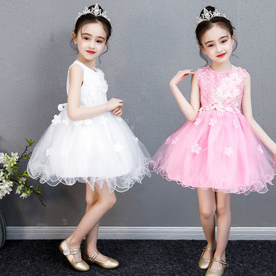 新款纱裙小学生演出服儿童蓬蓬裙粉色舞蹈服男女童合唱服特价包邮