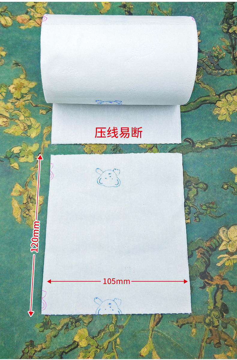 【买一次用半年】6层加厚卫生纸卷纸家用厕纸无芯卷筒纸巾批发纸
