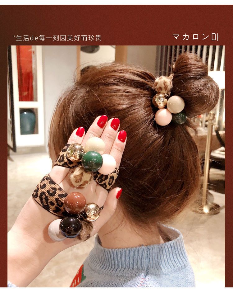 韩版网红橡皮筋扎头发头绳成人森女系可爱发圈皮筋皮套发绳绑饰品